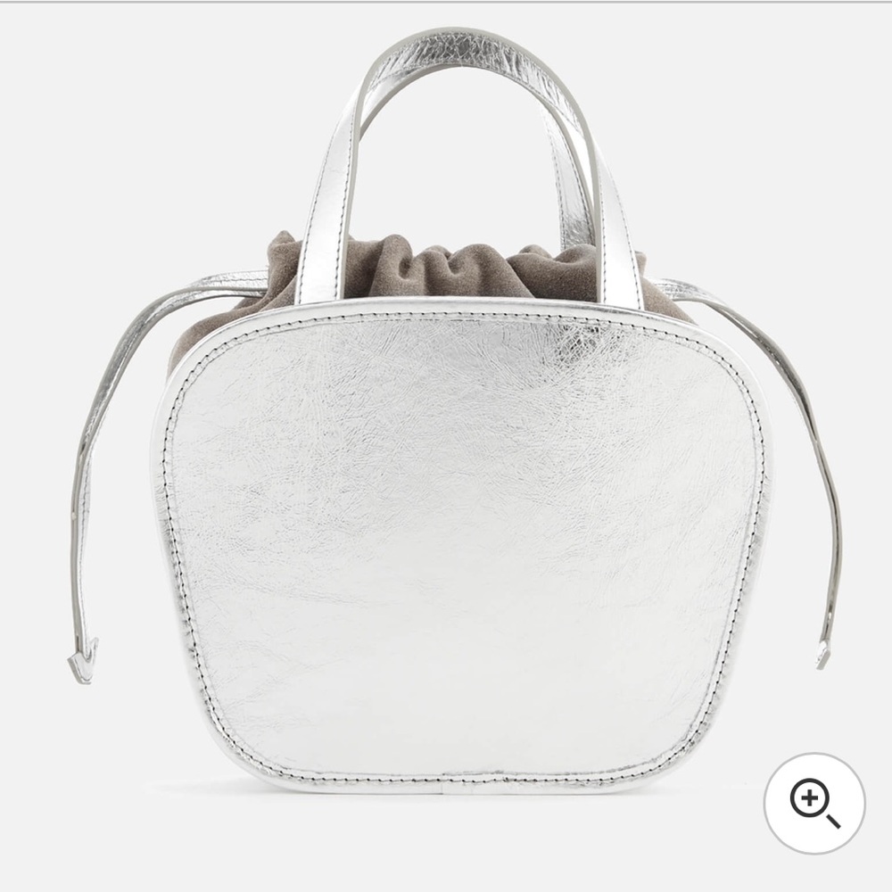 Meli Melo Rosetta Bag in Silver - GUC